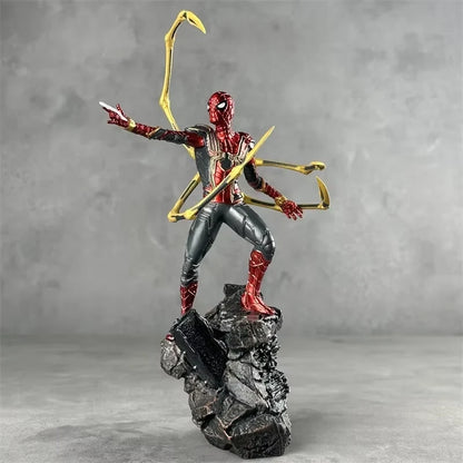 Spider-Man Iron Suit Mavel Avengers Infinity War Figure Model Statue PVC [No Box]