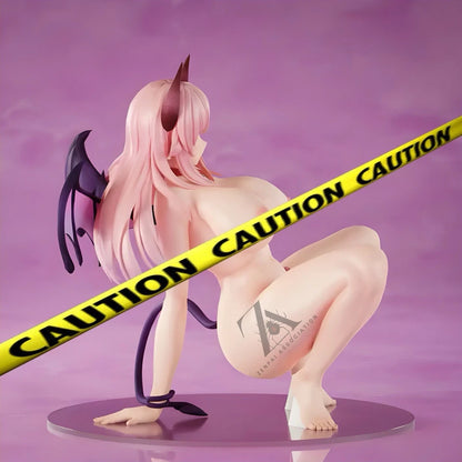 Lilim Full Bust Succubus Appli Gakuen Manga Cast Off Figure PVC 5.5" [No Box] *Adult Collectible*