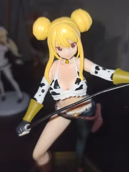Lucy Heartfilia Taurus Form Fairy Tail Collectible Iconic Anime Figure PVC 6" [Boxed]