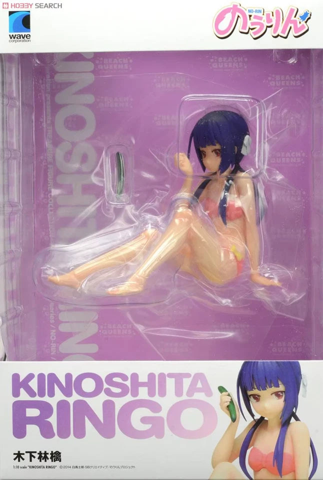 Ringo Kinoshita Bikini No-Rin Kawaii Desktop Anime Figure PVC 3.5" [Boxed]
