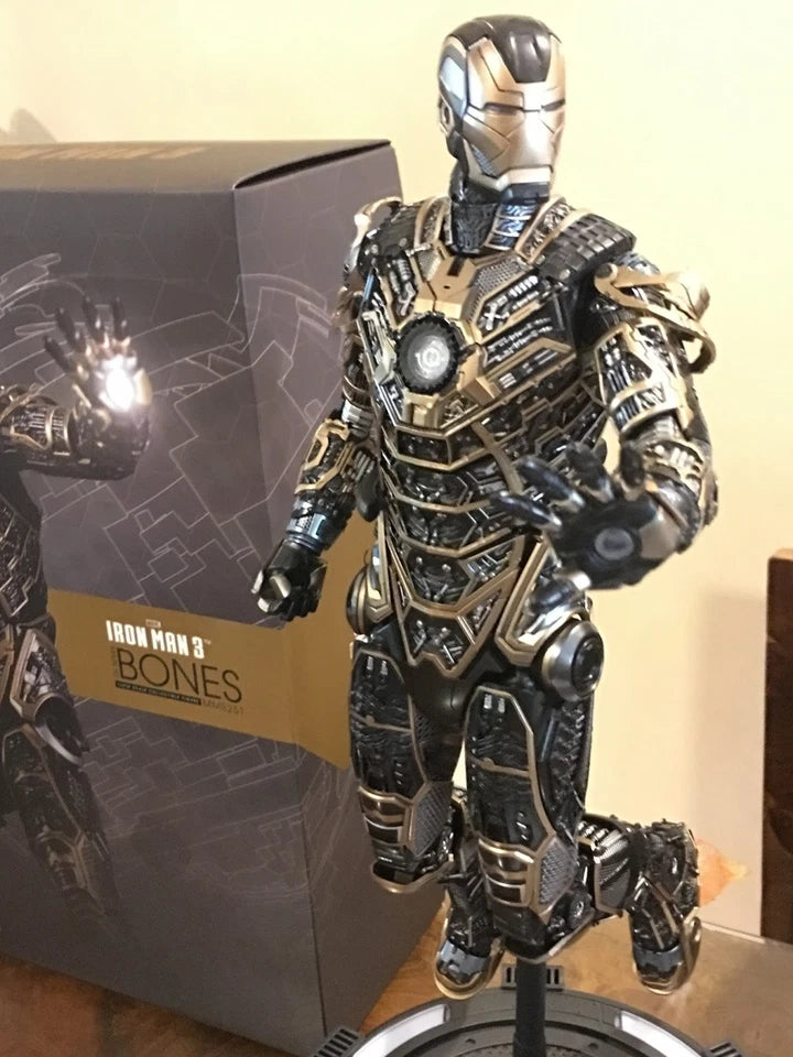Iron Man Mark 41 Bones Marvel NEW Adjustable Action Figure Model PVC 6" [Boxed]