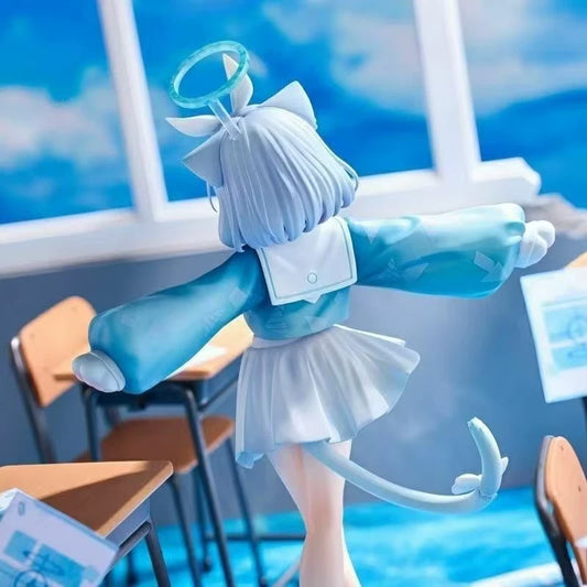 Arona Neko Student Blue Archive RPG Kawaii Nekomimi Figure PVC 8" [Boxed]