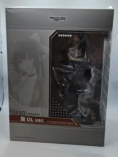 Takao Office Outfit Azur Lane RPG Top-Rated Anime Figure PVC 6.6" [Boxed]