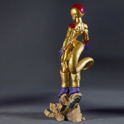 Golden Frieza Dragon Ball Super Anime Figure Model Statue PVC 10" [No Box]