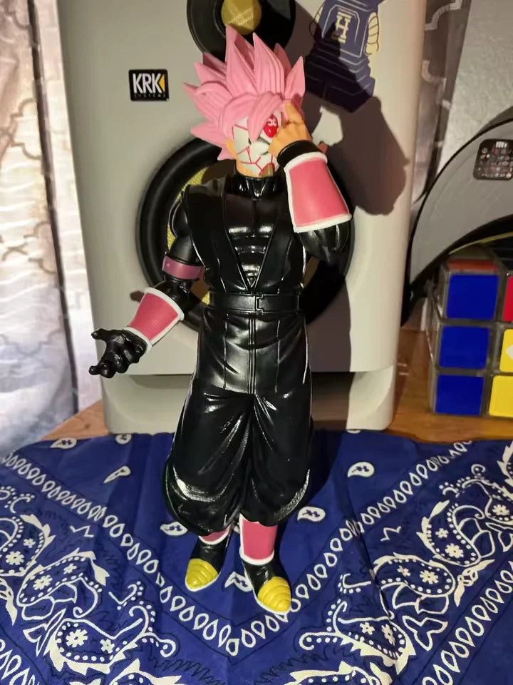 Goku Black Super Saiyan Rose Dragon Ball Super Anime Figure PVC 10" [No Box]