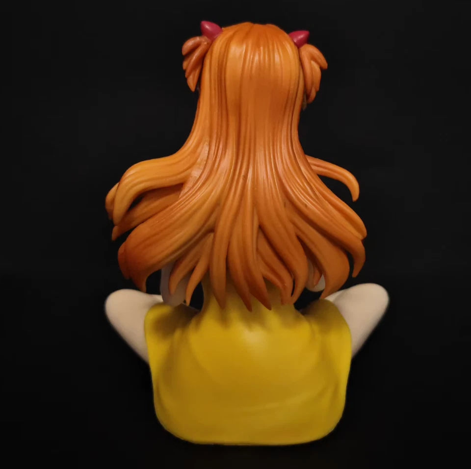 Asuka Sohryu Game Console Neon Genesis Evangelion Anime Figure PVC 4.3" [Boxed]