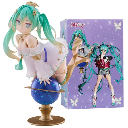 Hatsune Miku Glittering Star Project DIVA Vocaloid Kawaii Figure 6.6" [Boxed]
