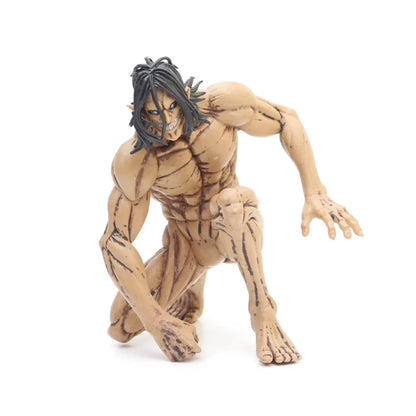 Eren Titan Form Attack on Titan AoT Anime Rare Action Figure PVC 5.9 in [Boxed]
