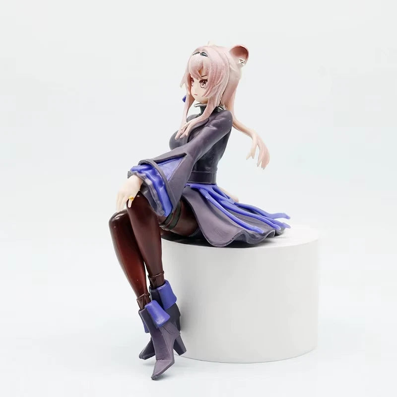 Lin the Violet Arknights RPG Desktop Anime Figure Model Statue PVC 5" [Boxed]