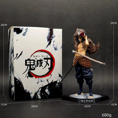 Inosuke Hashibira Demon Slayer Anime Action Figure PVC 11.4" [Boxed]