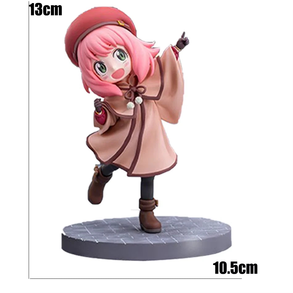 Anya Forger Winter Detective Spy × Family Anime Kawaii Figure PVC 5.5" [Boxed]