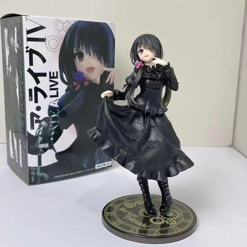 Kurumi Tokisaki Lolita Goth Date A Live Anime Figure Model Statue PVC 7" [Boxed]