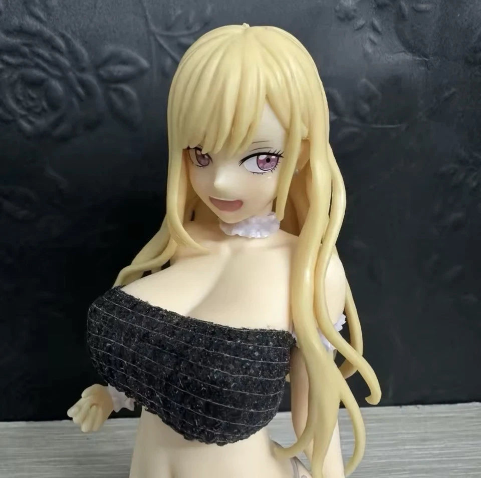 Marin Kitagawa Full Bust My Dress-Up Darling Cast Off Anime Figure PVC 4.2" [No Box] *Adult Collectible*