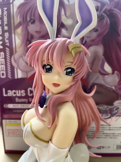 Lacus Clyne Bunny Mobile Suit Gundam SEED Anime Figure Model Statue PVC 11" [Boxed]