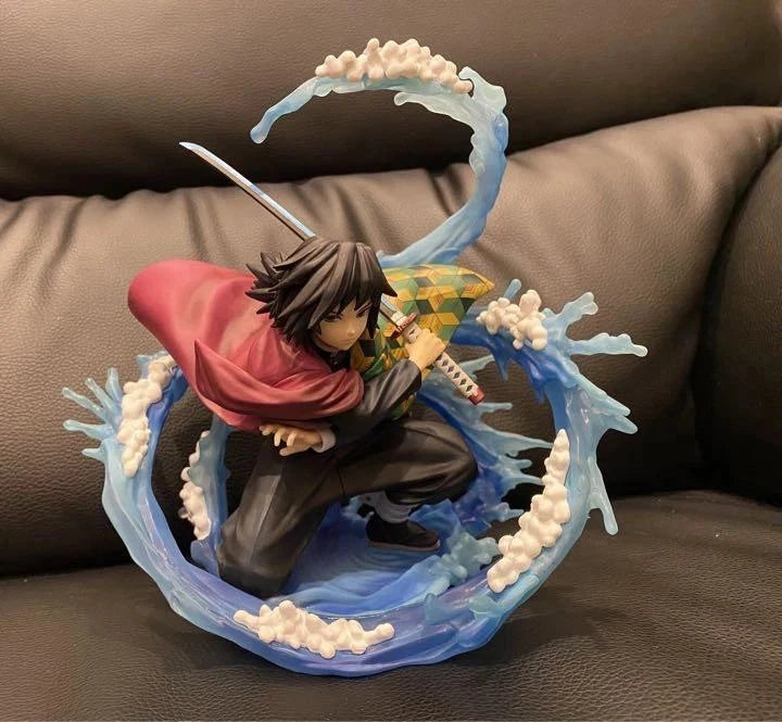 Giyu Tomioka Water Breathing Demon Slayer Anime Rare Figure PVC 6.6" [Boxed]