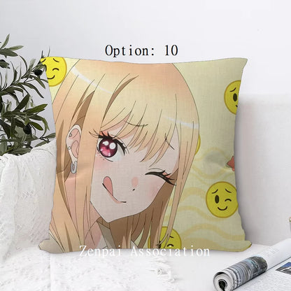 Marin My Dress-Up Anime Kawaii Pillow Cushion Cover 1.5 x 1.5 ft
