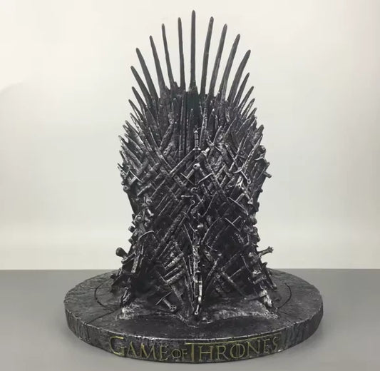Iron Throne Game of Thrones Desktop Statue Sculpture PVC 6.2" [No Box]