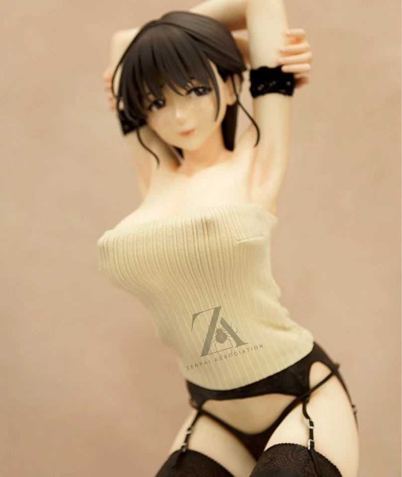 Satsuki Full Bust Shinjiteru In-Demand Cast Off Manga Figure PVC 10" [No Box] *Adult Collectible*