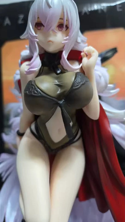 Graf Zeppelin Ironblood Azur Lane Cute Anime Figure Model Statue PVC 10" [Boxed]