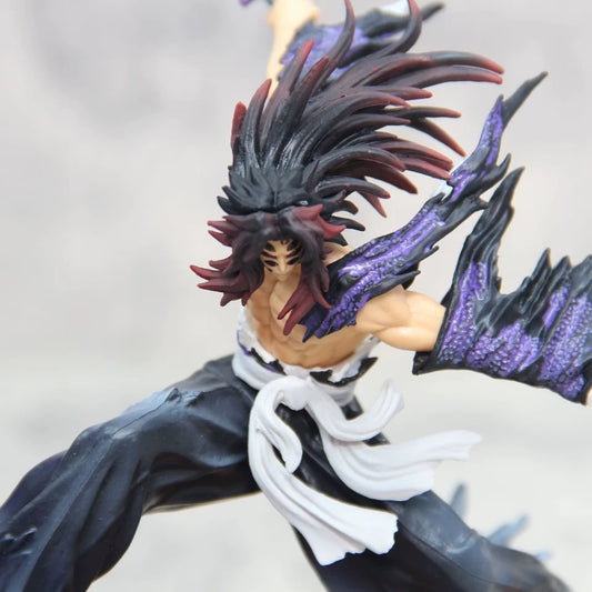Kokushibo Upper Moon One Demon Slayer Anime Figure Statue PVC 8.6" [No Box : Light-Up]