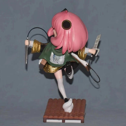 Anya Levi Scout Regiment Spy × Family AOT Anime Figure PVC 5.1 in [Boxed]