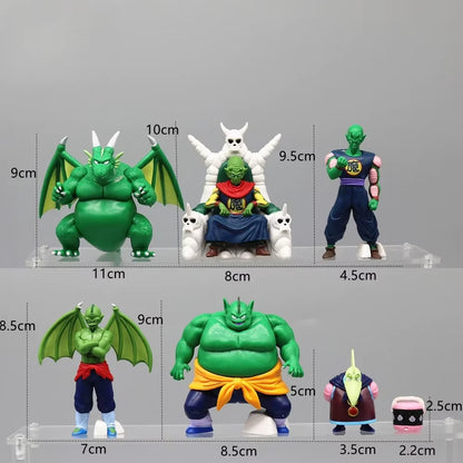 Piccolo 6 pc Set Dragon Ball Anime Figurines Model Statue PVC 1 - 4" [No Box]