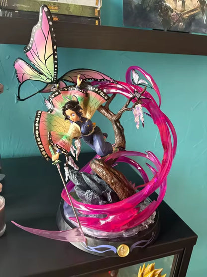 Shinobu Kocho Insect Breathing Demon Slayer Anime Figure Statue PVC 12" [Boxed]