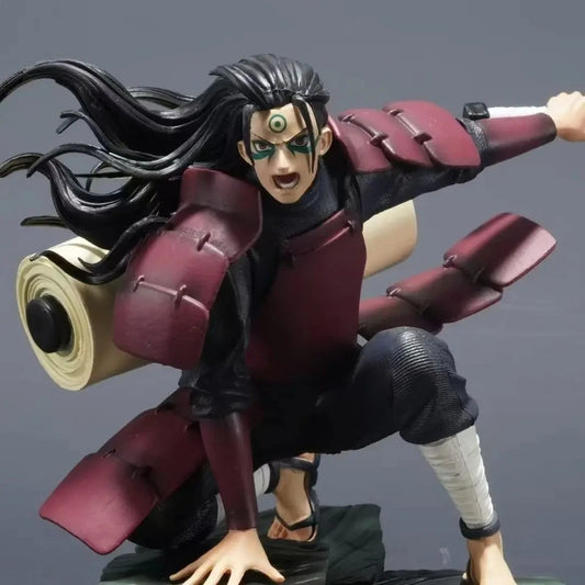 Senju Hashirama Sage Mode Naruto Anime Collectible Figure PVC 6" [No Box]