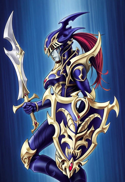 Black Luster Soldier Yu-Gi-Oh! Anime Action Rare Figure PVC 9" [Boxed : Original]