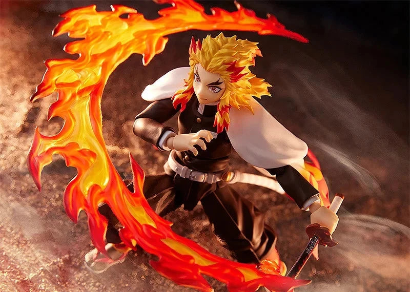 Kyojuro Flame Breathing Demon Slayer Anime Adjustable Figure PVC 5.5" [Boxed]