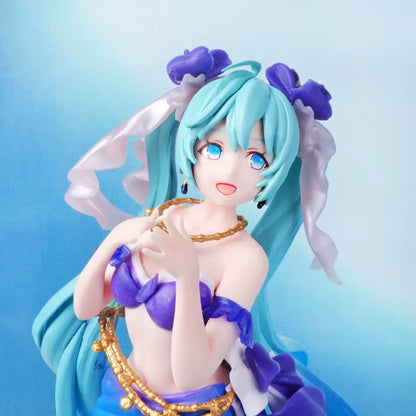 Hatsune Miku Mermaid Project DIVA Vocaloid Collectible Kawaii Figure 9" [Boxed]