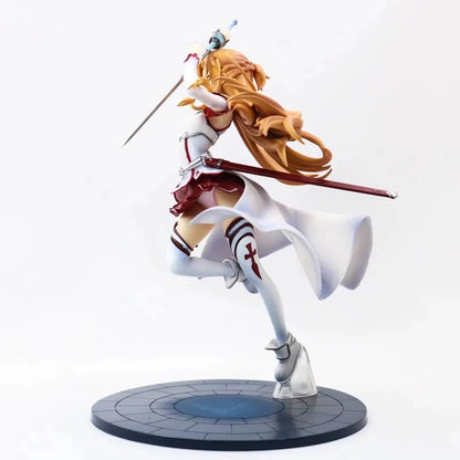 Asuna Knight Of The Blood Sword Art Online Anime Kawaii Figure PVC 8.2" [Boxed]