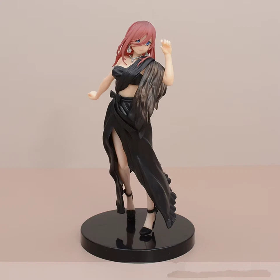 Miku Banquet Dress Quintessential Quintuplets Anime Kawaii Figure PVC 7” [Boxed]