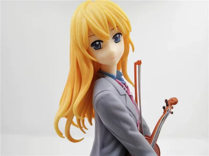 Kaori Miyazono Violinist Your Lie in April Kawaii Anime Figure PVC 7.8" [No Box]