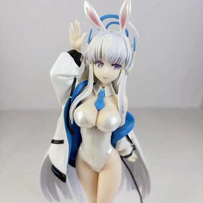 Ushio Noa Bunny Blue Archive Cute Kawaii Anime Figure Model Statue PVC 10" [Boxed]