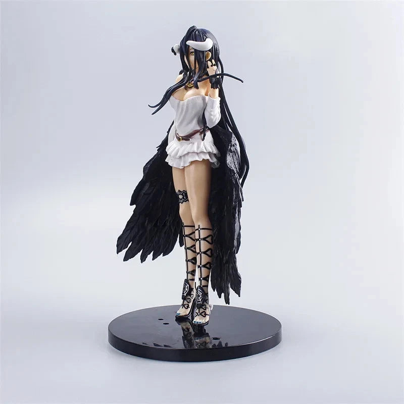 Albedo Queen of Nazarick OVERLORD Cute Anime Figure Model Statue PVC 8" [No Box]