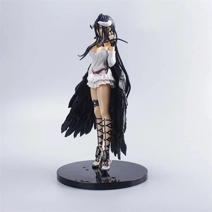 Albedo Queen of Nazarick OVERLORD Cute Anime Figure Model Statue PVC 8" [No Box]
