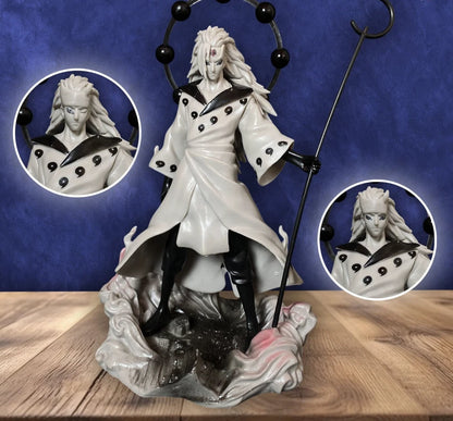 Madara Uchiha Six Paths Sage Naruto Premium Anime Figure PVC 10" [No Box]