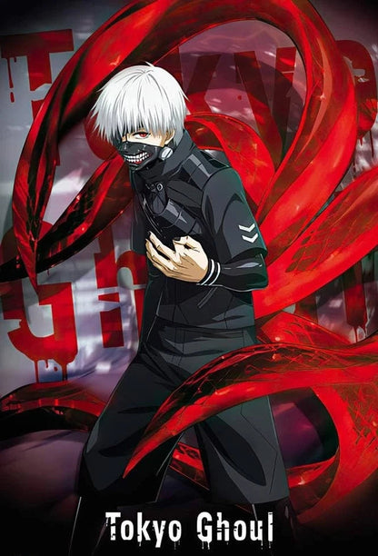 Ken Kaneki Centipede Tokyo Ghoul Iconic Anime Figure PVC 7" [No Box]