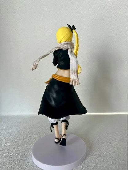 Lucy Heartfilia Natsu's Costume Fairy Tail Exclusive Anime Figure PVC 6.2" [Boxed] *Adult Collectible*