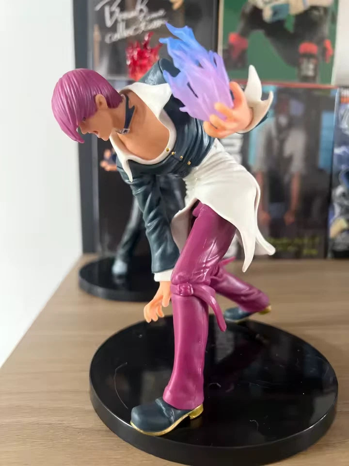 Kyo Kusanagi & Iori Yagami The King of Fighters Classic Figure Model Statue PVC [No Box]