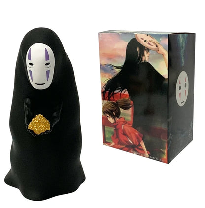 Chihiro Ogin, Kaonashi Spirited Away Movie Anime Figure Model Statue PVC 5" [Boxed]