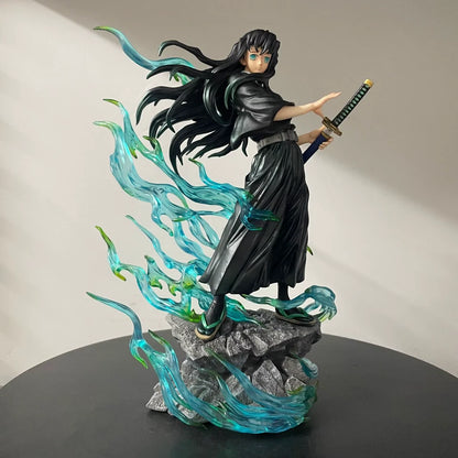 Muichiro Tokito Mist Breathing Demon Slayer Notable Anime Figure PVC 9.8" [No Box]