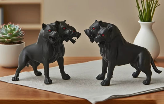 Cerberus Harry Potter Desktop Collectible Desktop Figure Resin PVC 3" [Boxed]