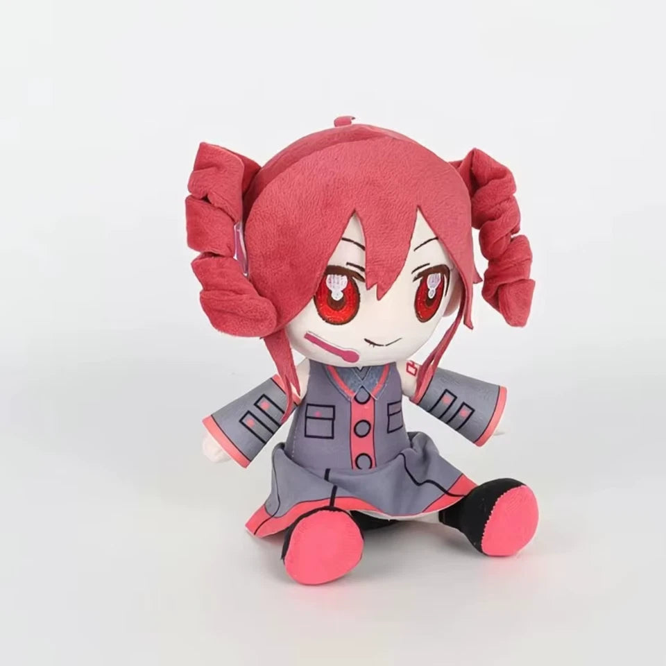 Kasane Teto Hololive Vocaloid Virtual Singer Software Plush Doll 9" [No Box]