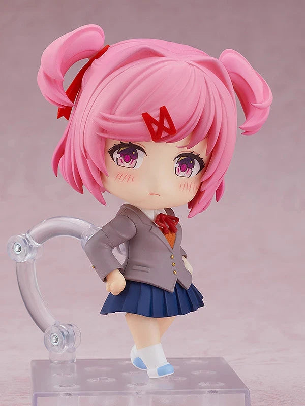 Natsuki Doki Doki Literature Club! Adjustable Kawaii Anime Figure PVC 4" [Boxed]