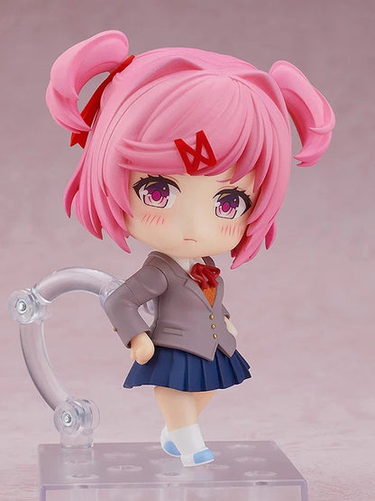 Natsuki Doki Doki Literature Club! Adjustable Kawaii Anime Figure PVC 4" [Boxed]
