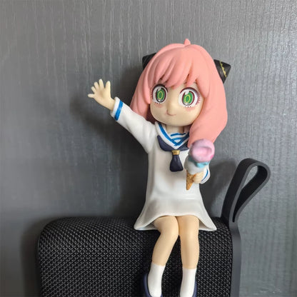Anya Spy × Family Anime Cute Desktop Miniature Figure Girl PVC 5.1 in [No Box]