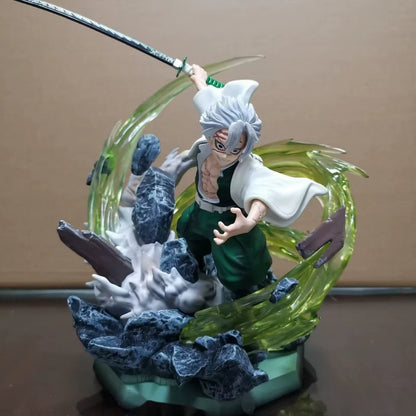 Sanemi Wind Breathing Demon Slayer Anime Figure 11.8" [Original : Battery Powered]