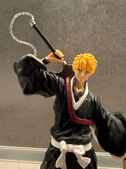 Ichigo Kurosaki Bleach Collectible Anime Figure Model Statue PVC 8" [Boxed]